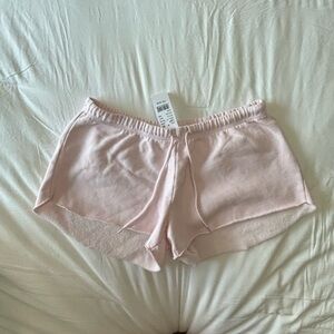 Brandy Melville Pink Lounge Shorts